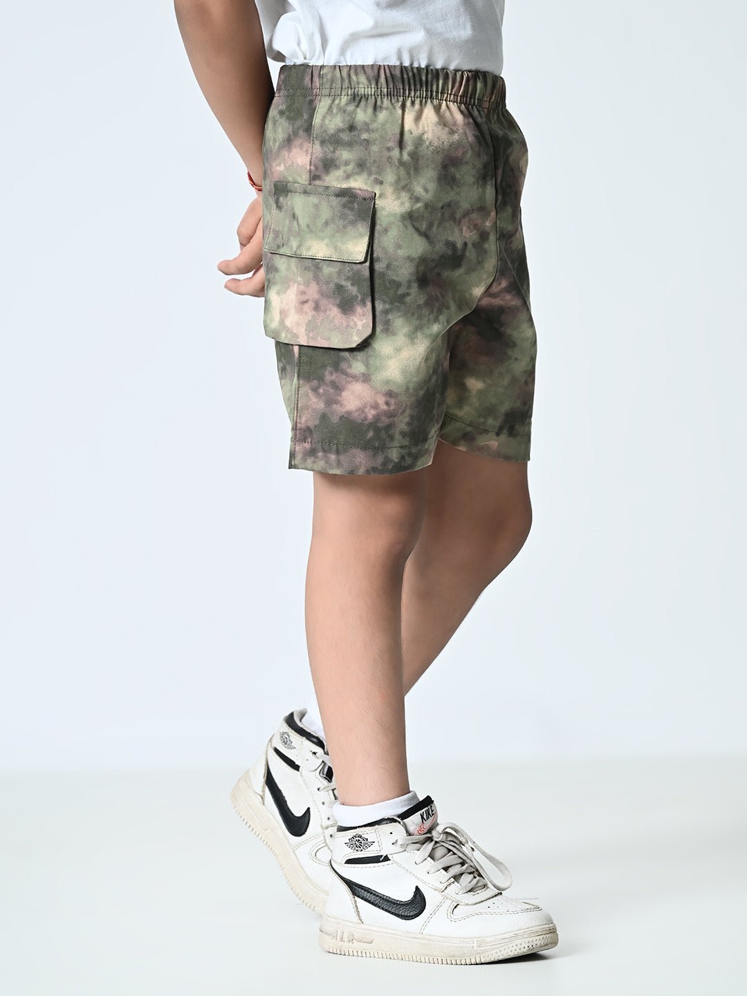 Boys Printed Cotton Shorts - RueCollections