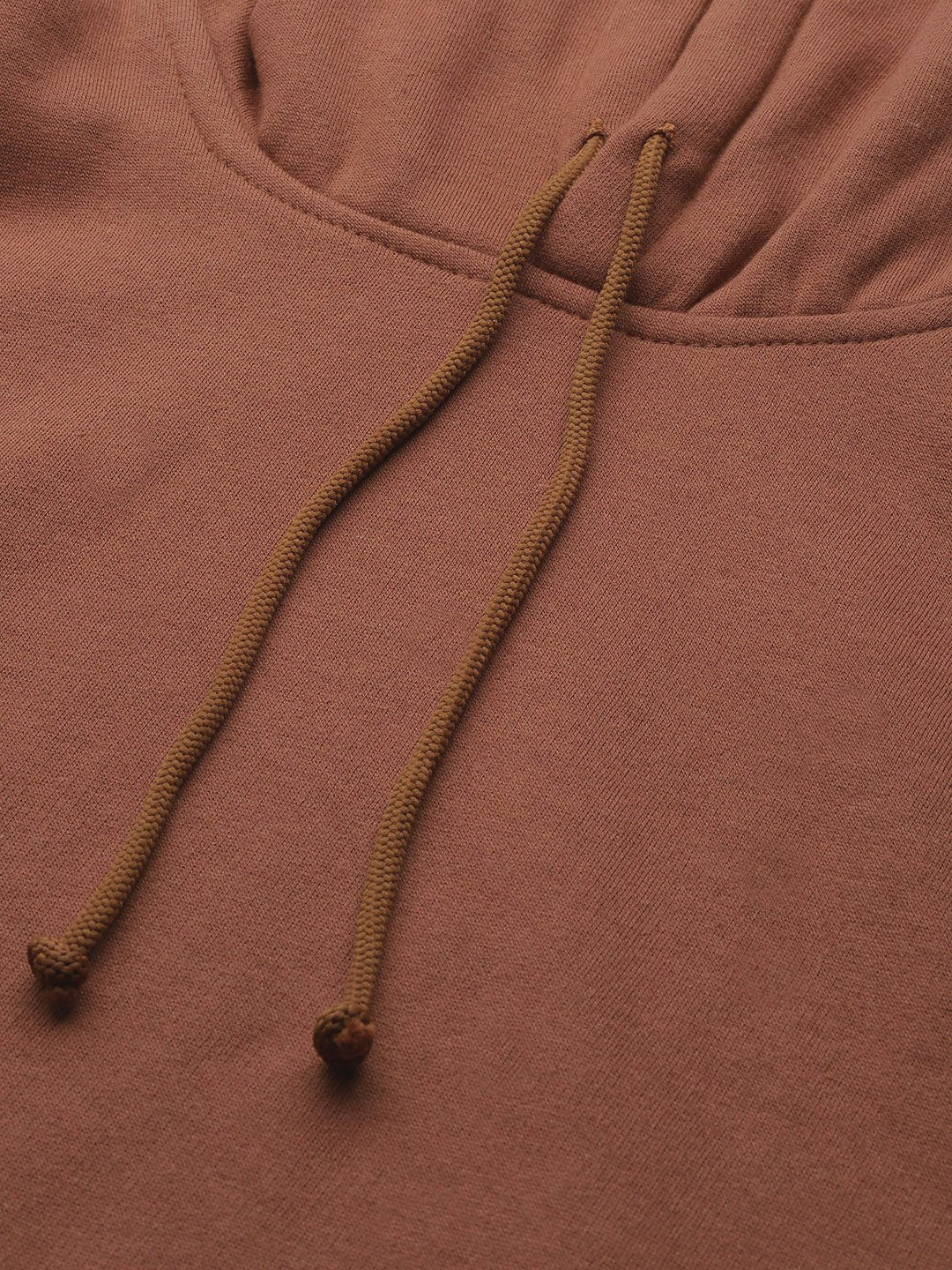 Brown Fleece Sweatshirt - RueCollections