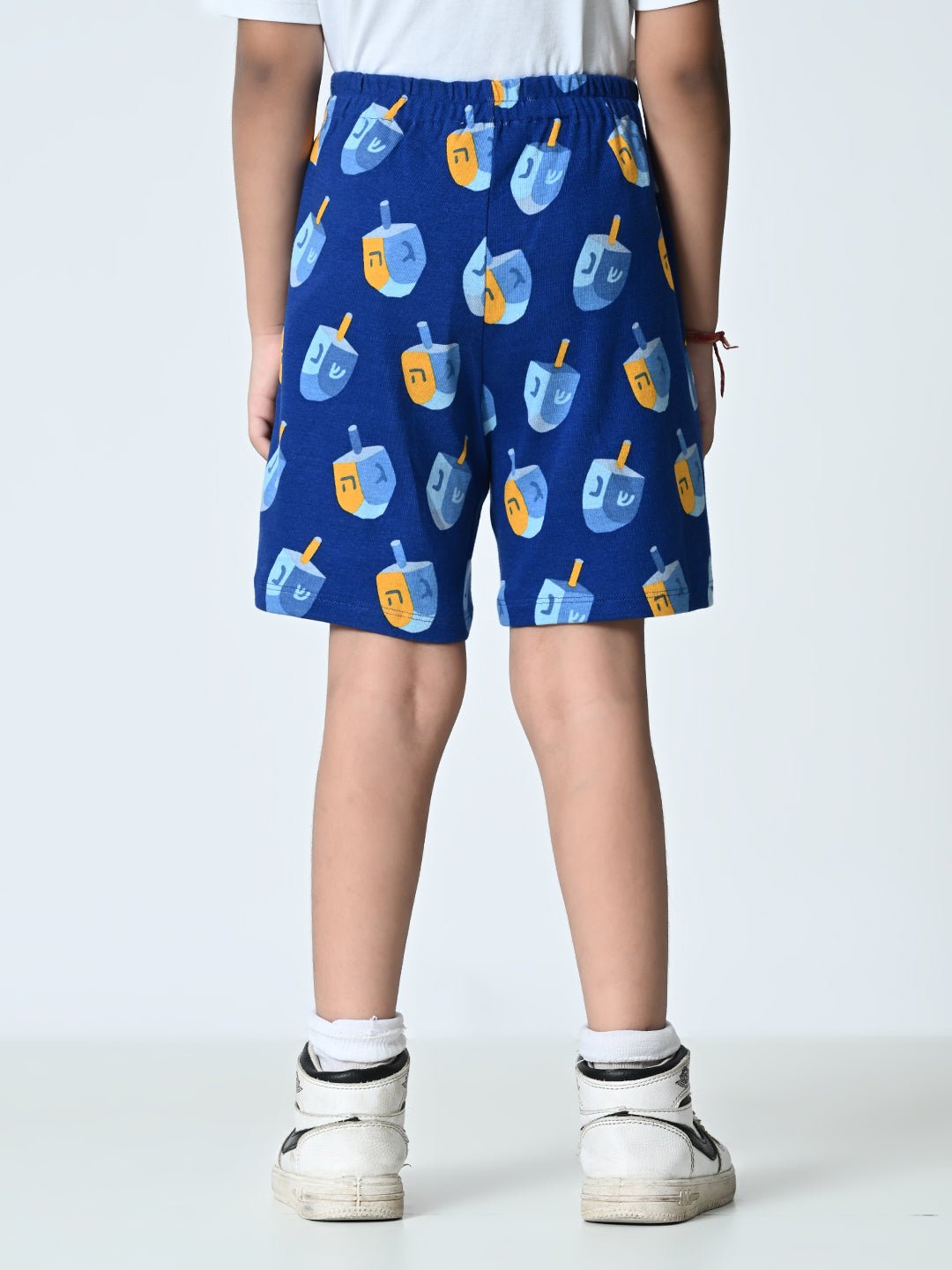 Ice Cream Printed Knitted Shorts - RueCollections