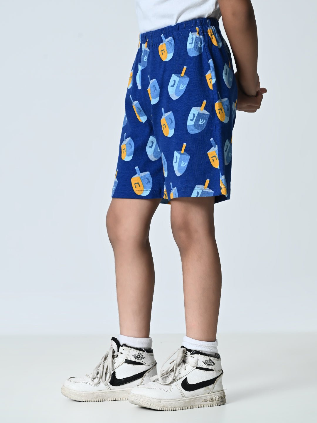 Ice Cream Printed Knitted Shorts - RueCollections