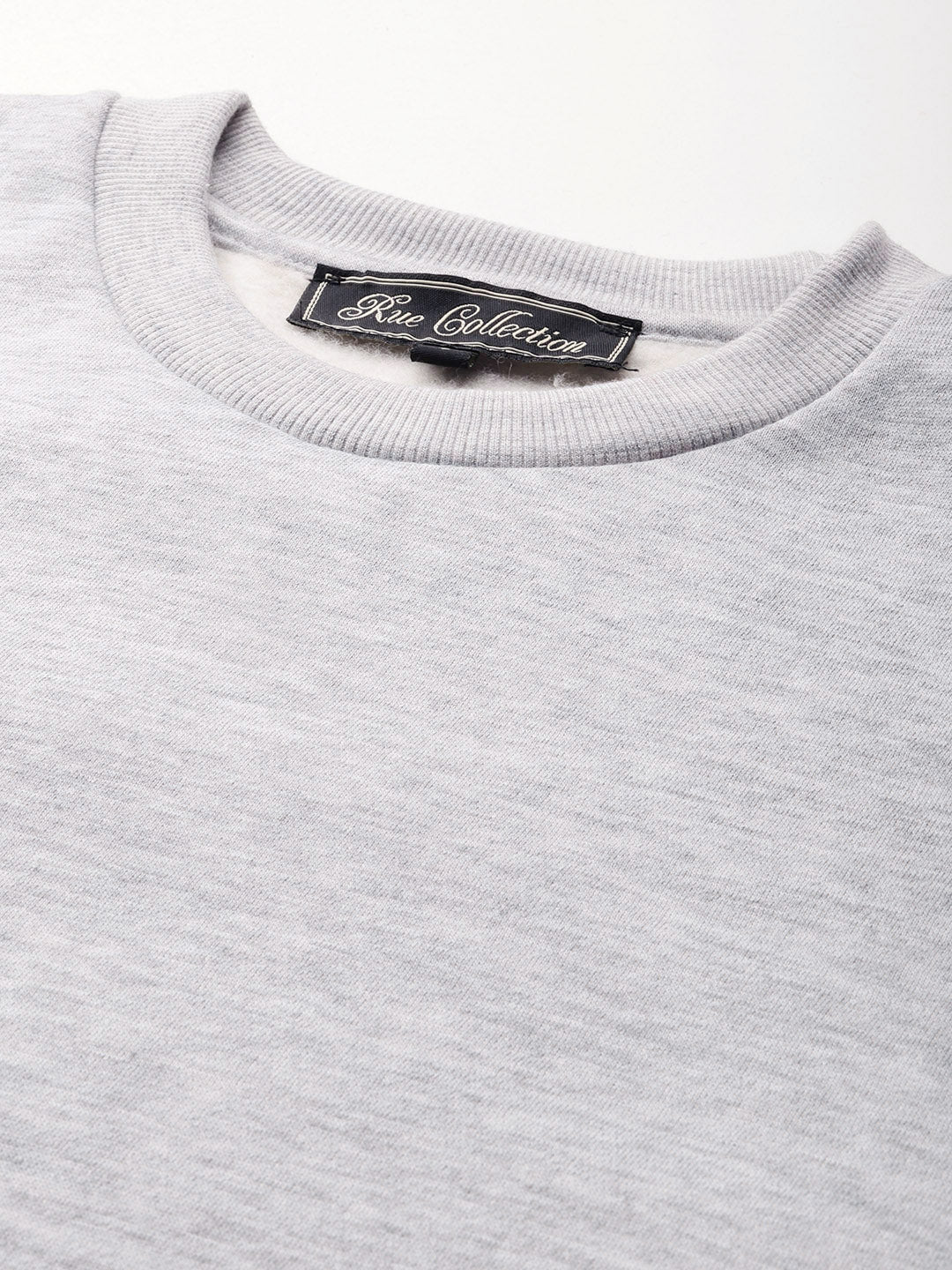 Solid Grey Sweatshirt - RueCollections